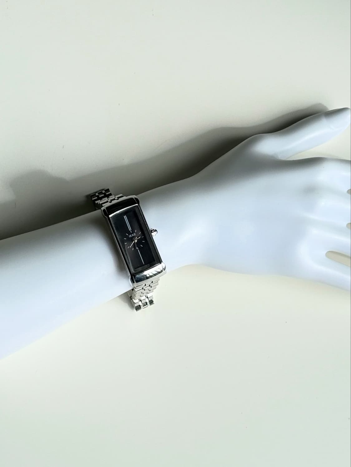 IEKE Silver Rectangular Quartz Watch 상품이미지5