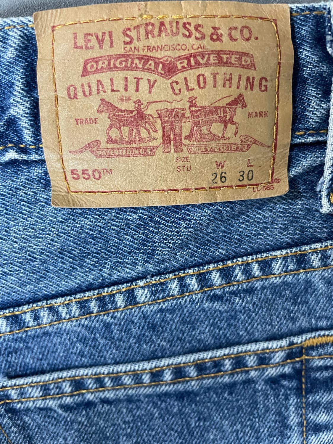 리바이스 550 릴렉스핏 상품이미지3