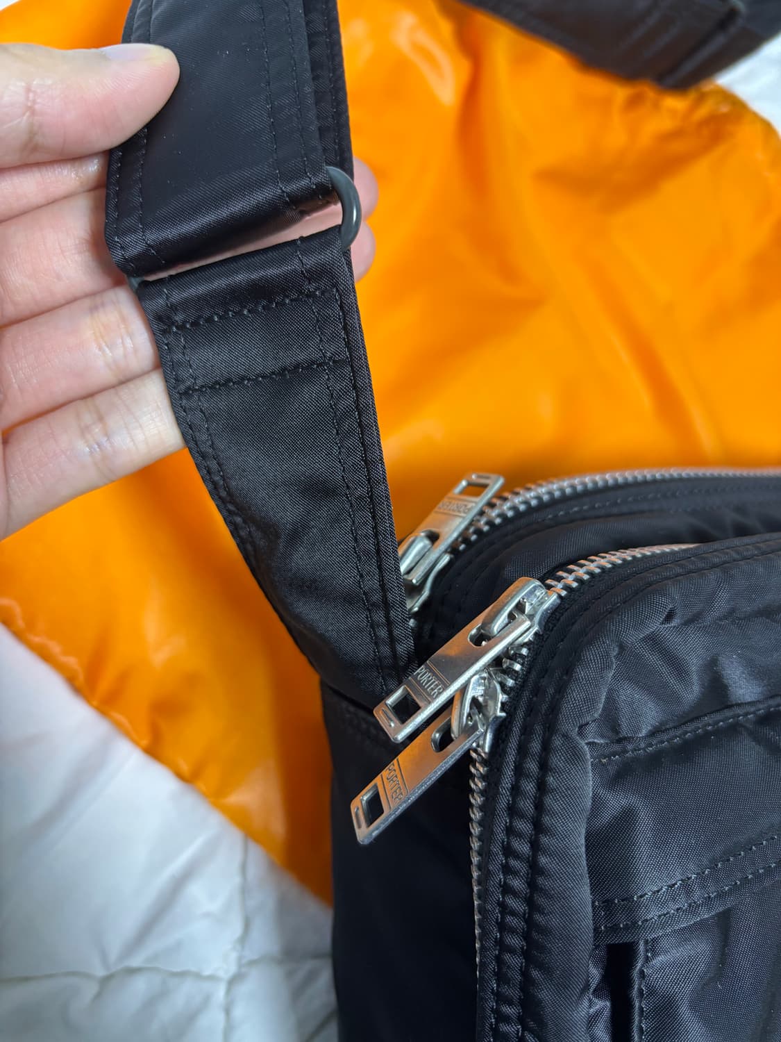 요시다포터 탱커 스몰 블랙 신형 상품이미지8