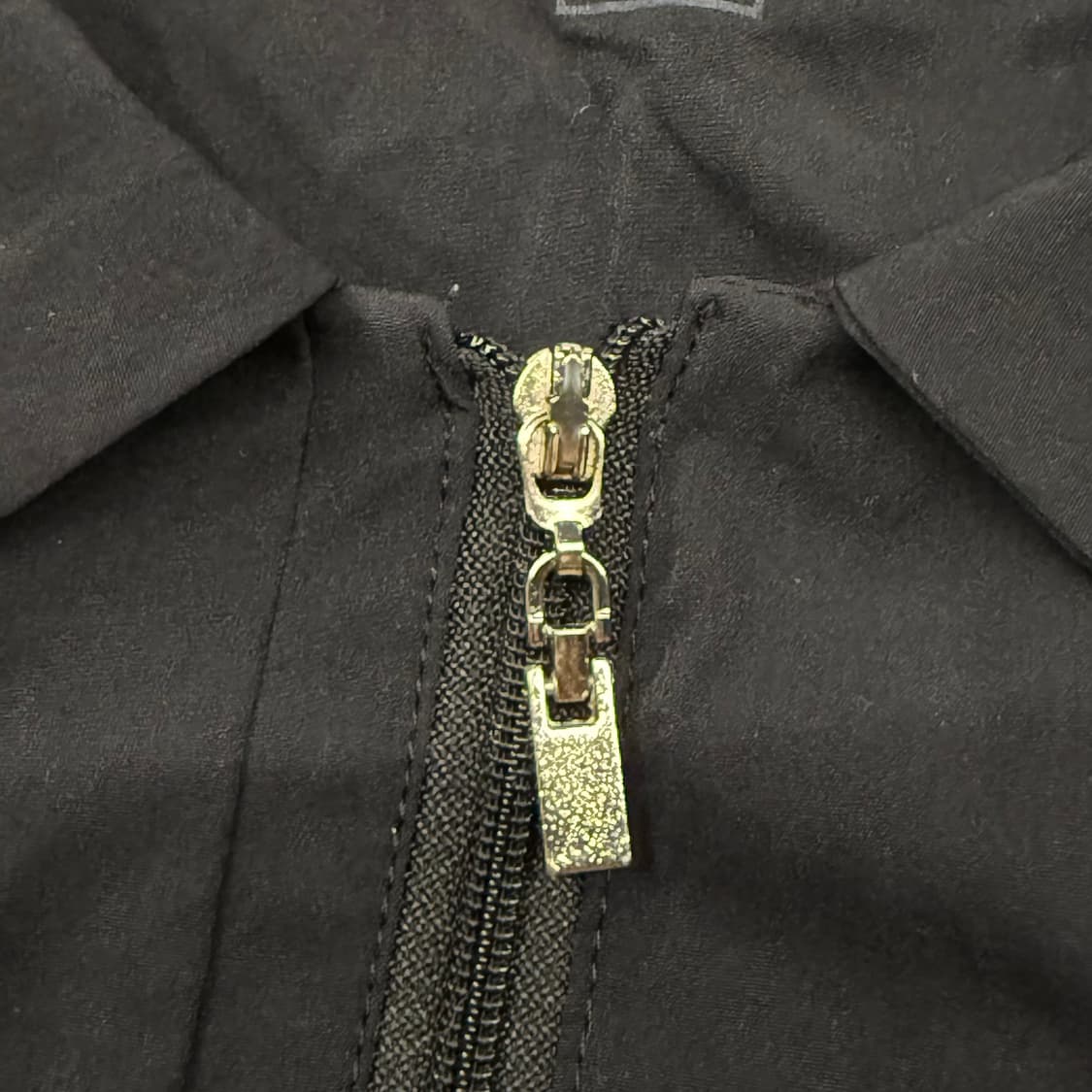 [정품/M] 노스페이스 블랙 지퍼 반팔 자켓 b14 상품이미지5