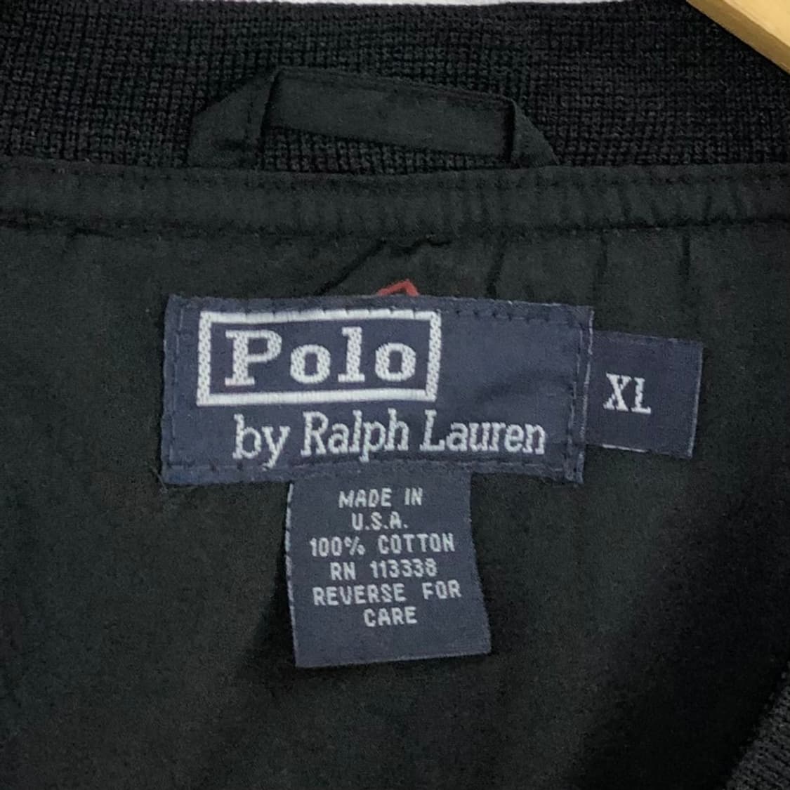 XL 폴로 블랙 웜업 상품이미지3