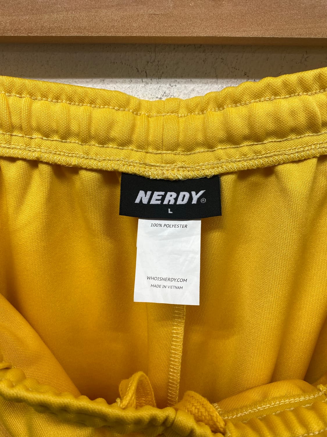 널디 NERDY 옐로우 트랙탑 세트 M-L 상품이미지9