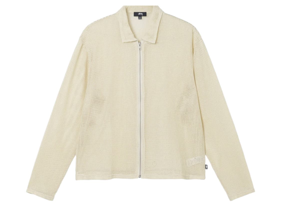 스투시 메쉬 집 롱슬리브 셔츠 상품이미지2