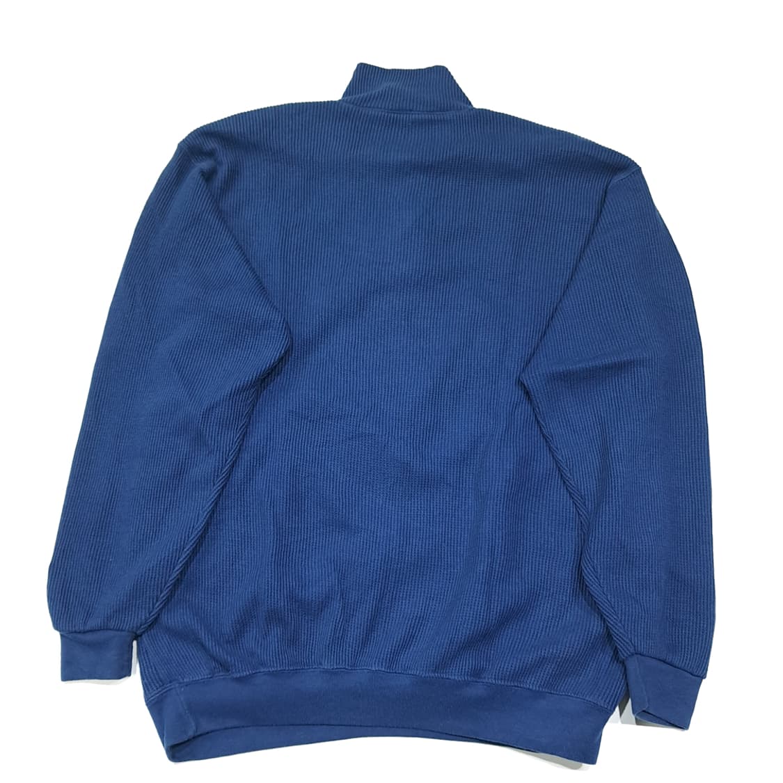 CL212 L 스타터 90s한국판 와플니트 펜스테이트 네이비 하프집업 상품이미지8