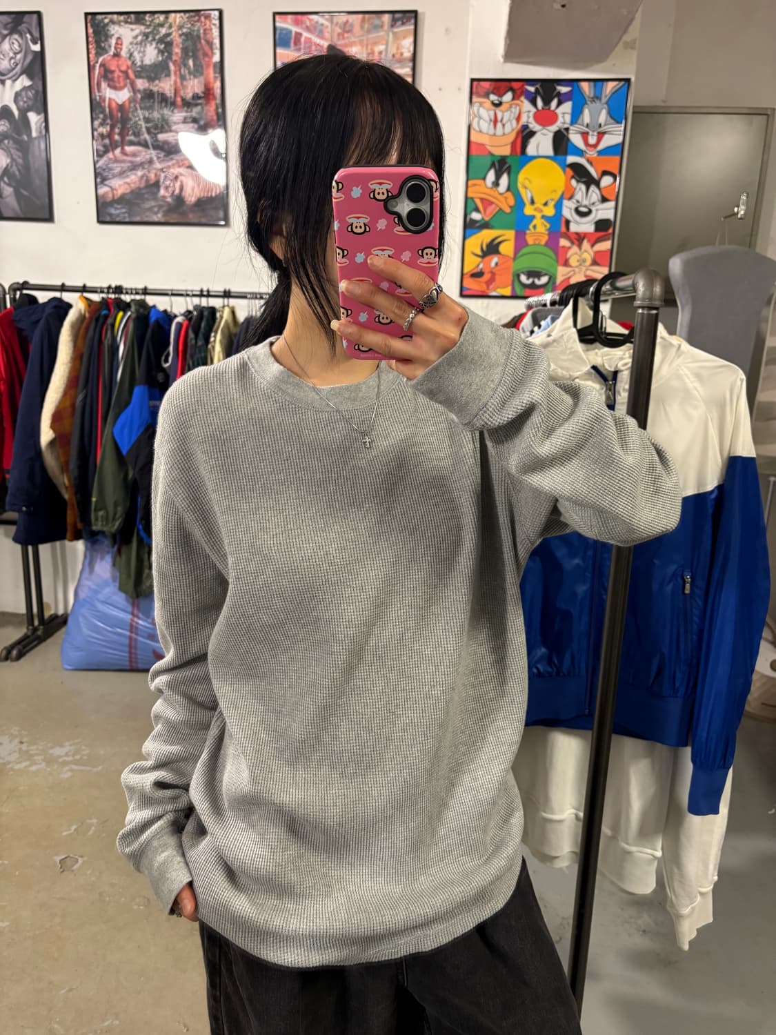 리바이스 골지 롱슬리브 상품이미지1