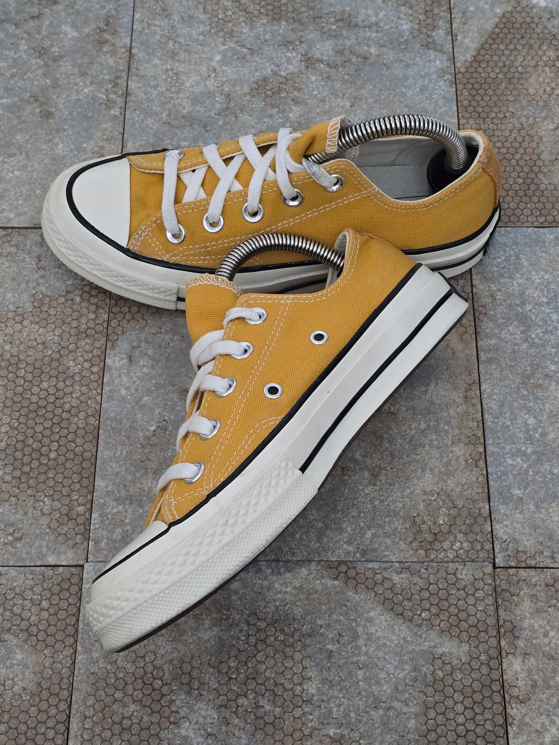 (220)컨버스 척 70 빈티지 캔버스 썬플라워 로우 상품이미지5