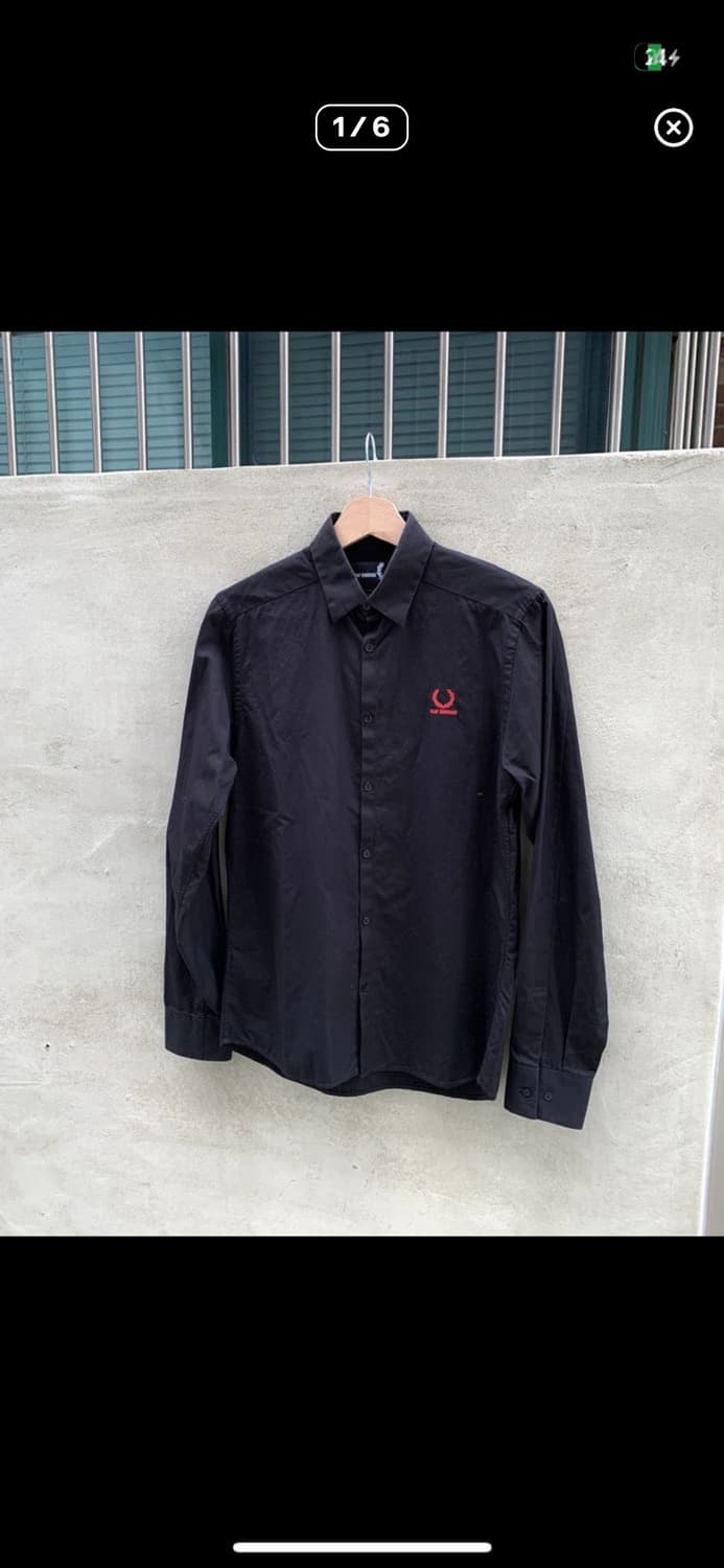 라프시몬스 x 프레드페리 셔츠 상품이미지1