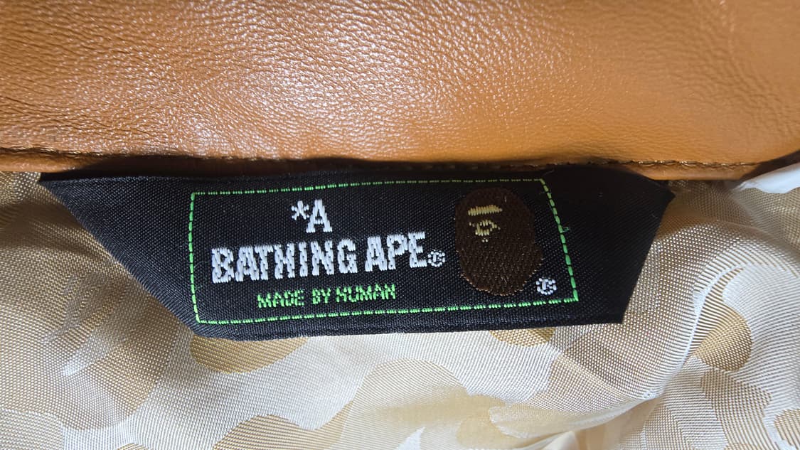 BAPE  가죽패딩 상품이미지7