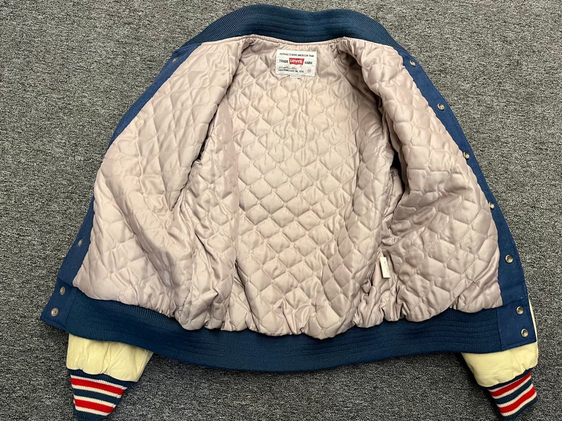 [95~100] 리바이스 90s 빈티지 바시티자켓 M 상품이미지5