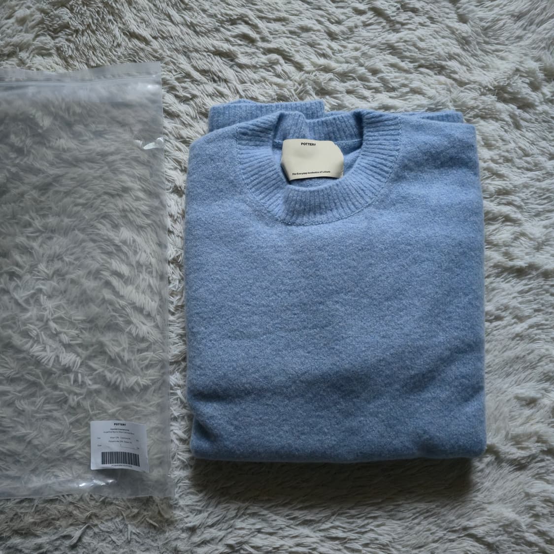 포터리 컴포트 크루넥니트 새제품 3사이즈 상품이미지4