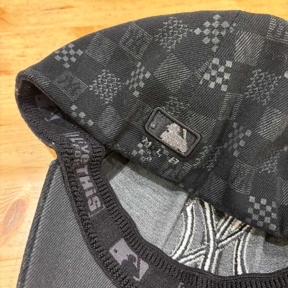 MLB 체크 뉴욕 양키스 볼캡 상품이미지2