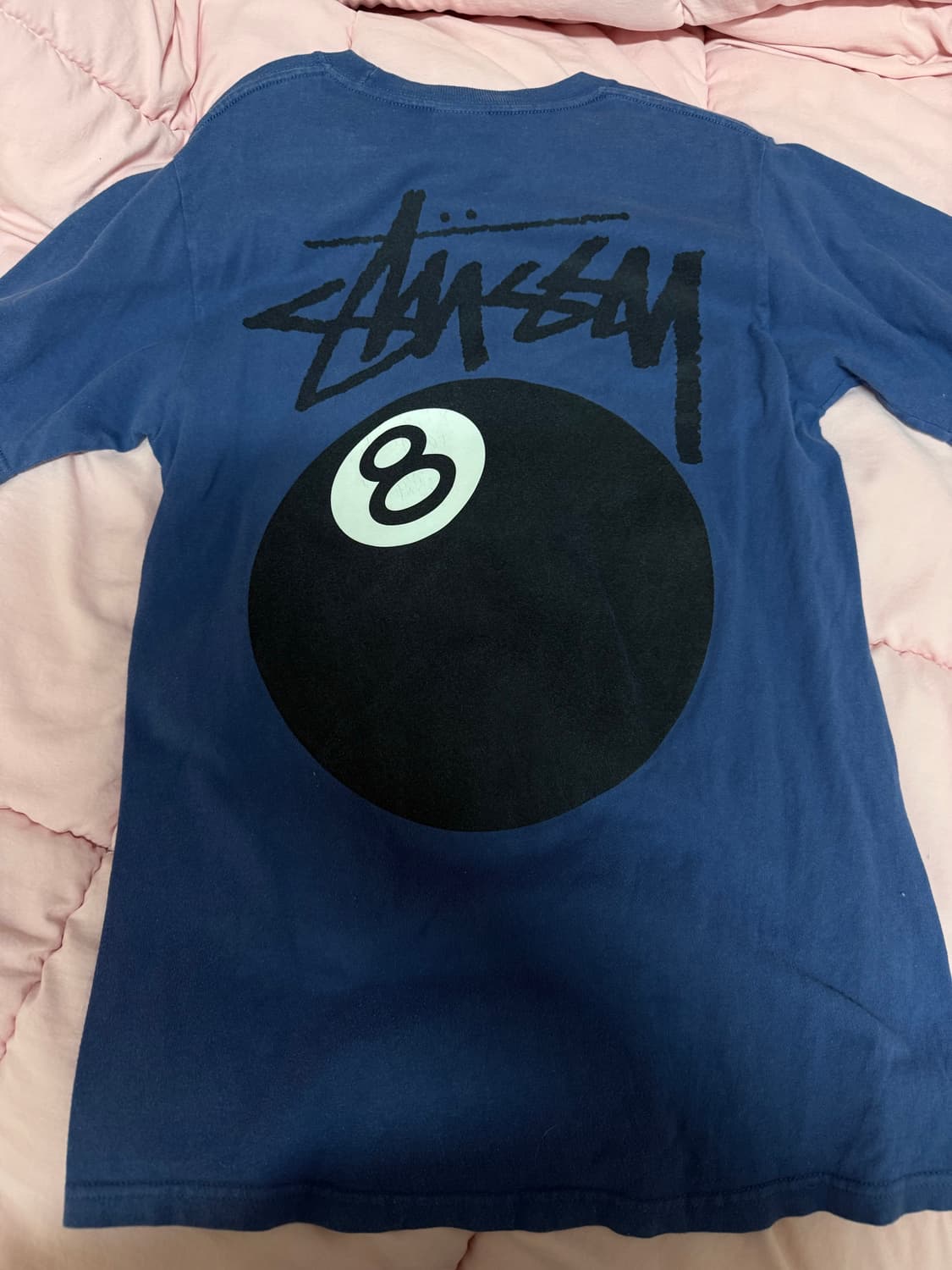 스투시 8볼 티셔츠 미드나잇 s 상품이미지2