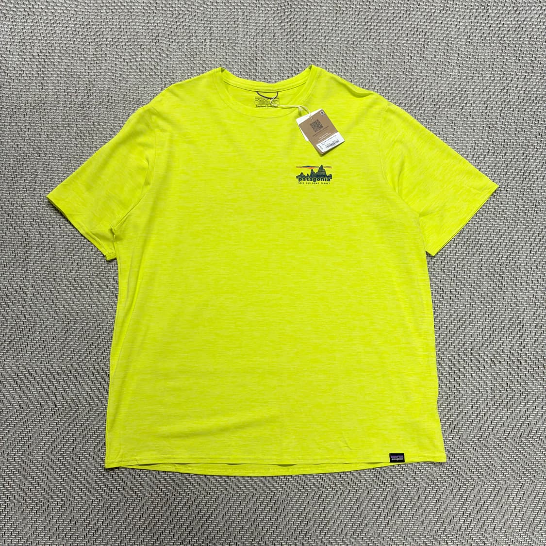 새상품(L)파타고니아 져지 반팔티 상품이미지1