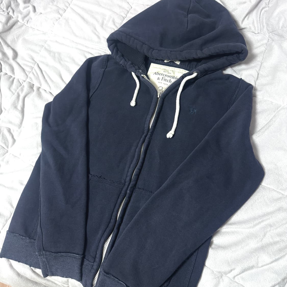 아베크롬비 네이비 후드집업 S 상품이미지1