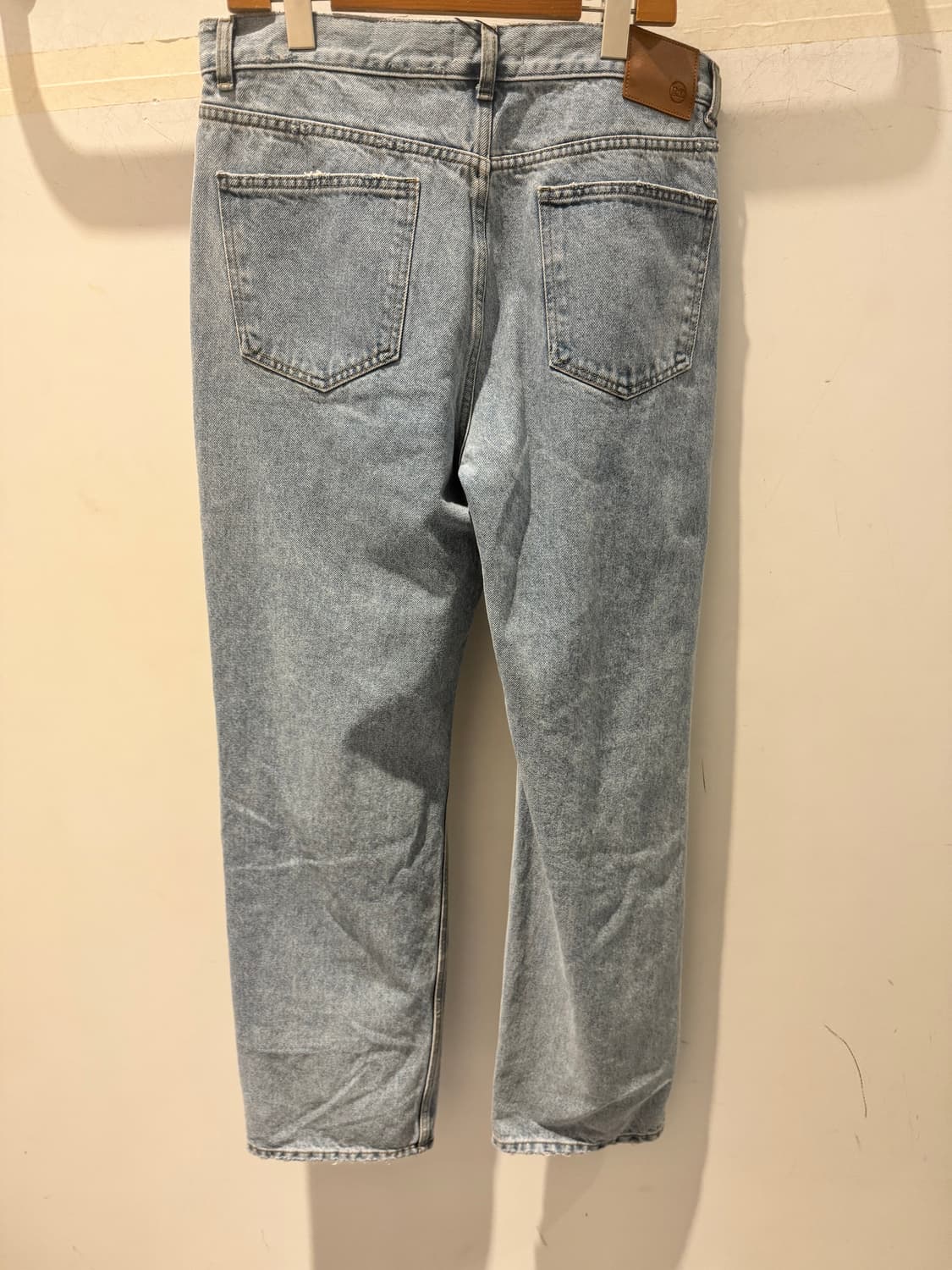 렉토 체인 디테일 데님 팬츠 상품이미지2