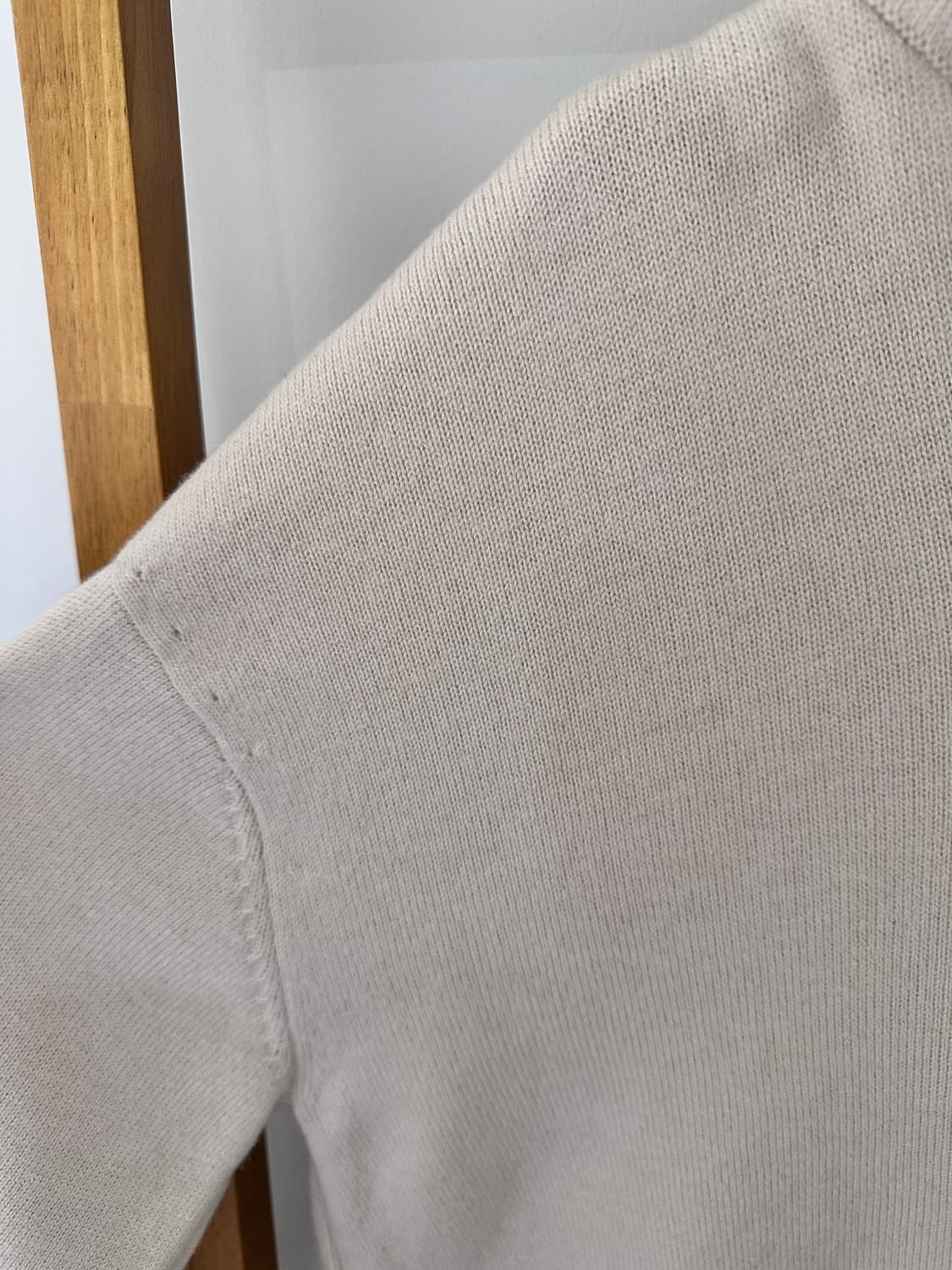 SYSTEM 아이보리 후드 울니트(사이즈 프리) 상품이미지3