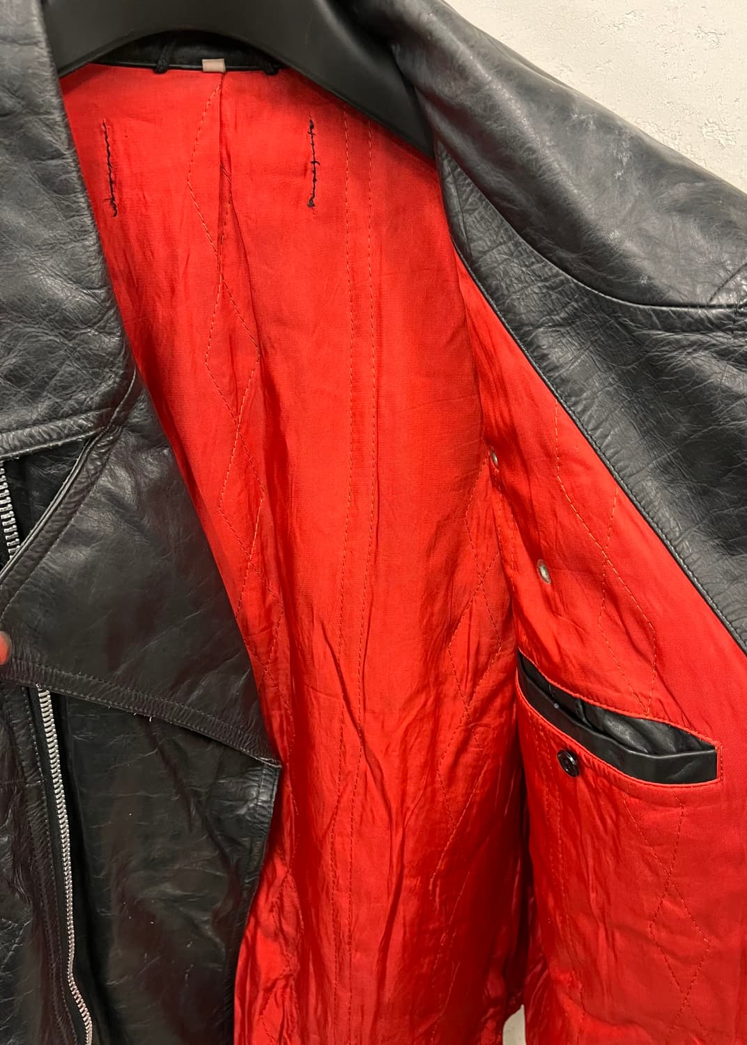 재팬 빈티지 가죽 자켓 56 상품이미지4