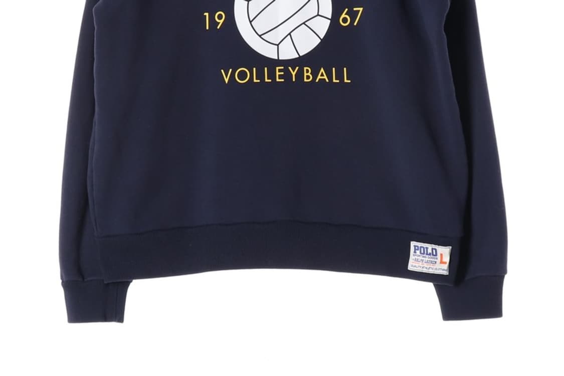 폴로 랄프로렌 네이비 67 발리볼 맨투맨 L 상품이미지4