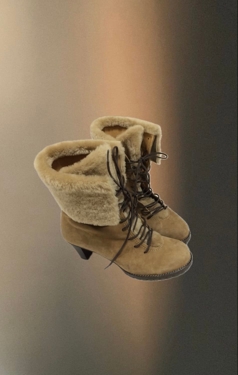 ꧁suede fur boots꧂ 퍼 구두  상품이미지1