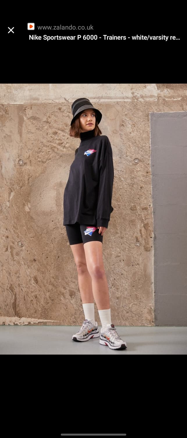 나이키 p-6000 화이트 바시티 레드 235 상품이미지6