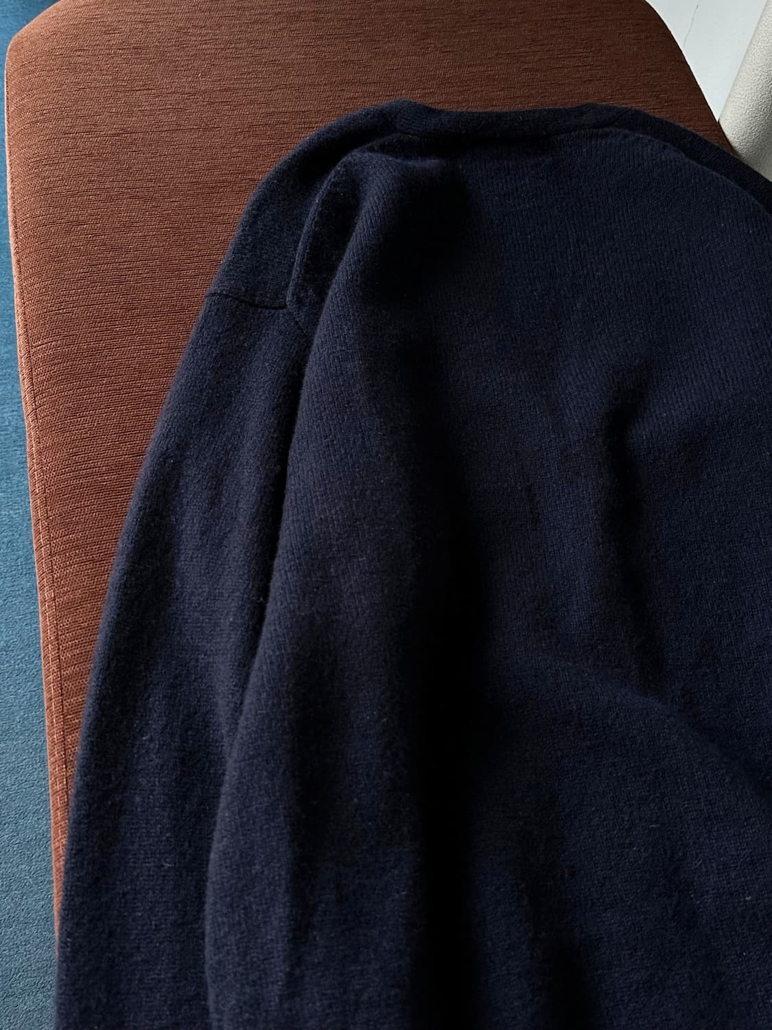 V-neck design stitch knit cardigan 상품이미지5