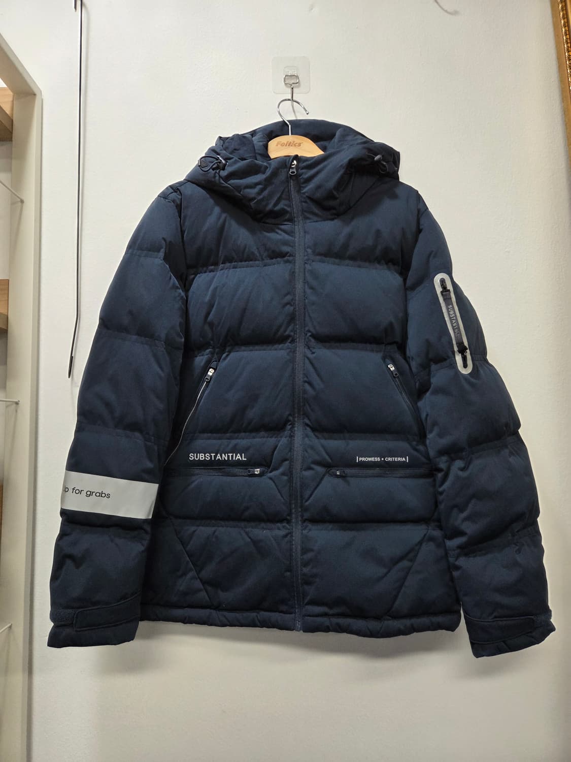 프랭크스톤 안타티카 다운패딩 남자 네이비 상품이미지1