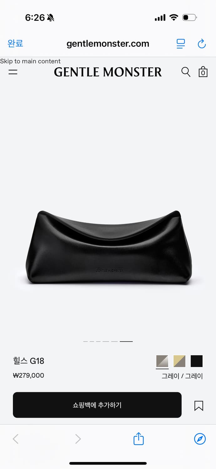 젠틀몬스터 힐스 HILLS G18  상품이미지3