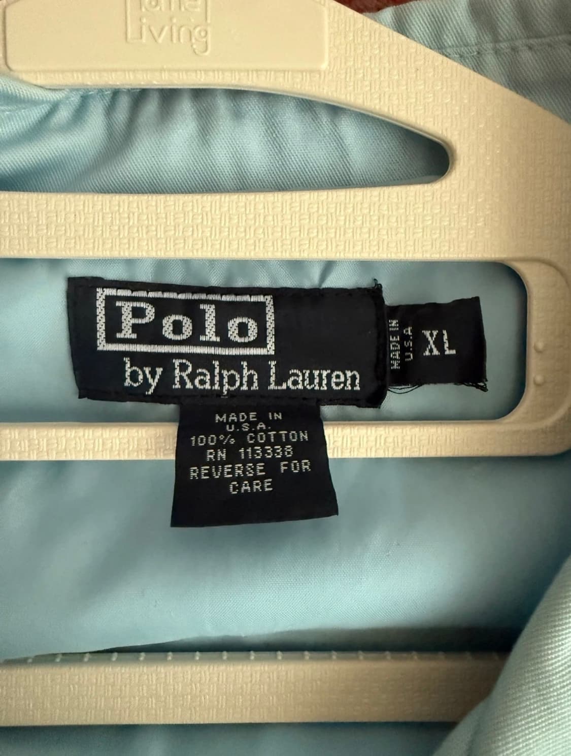 폴로 랄프로렌 블루종 자켓 XL 하늘색  상품이미지3