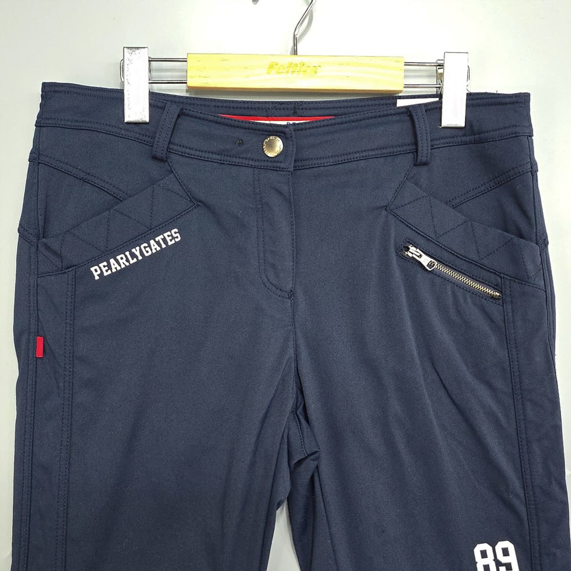 파리게이츠(pearlygates) 여성 골프 팬츠 네이비 2 상품이미지2