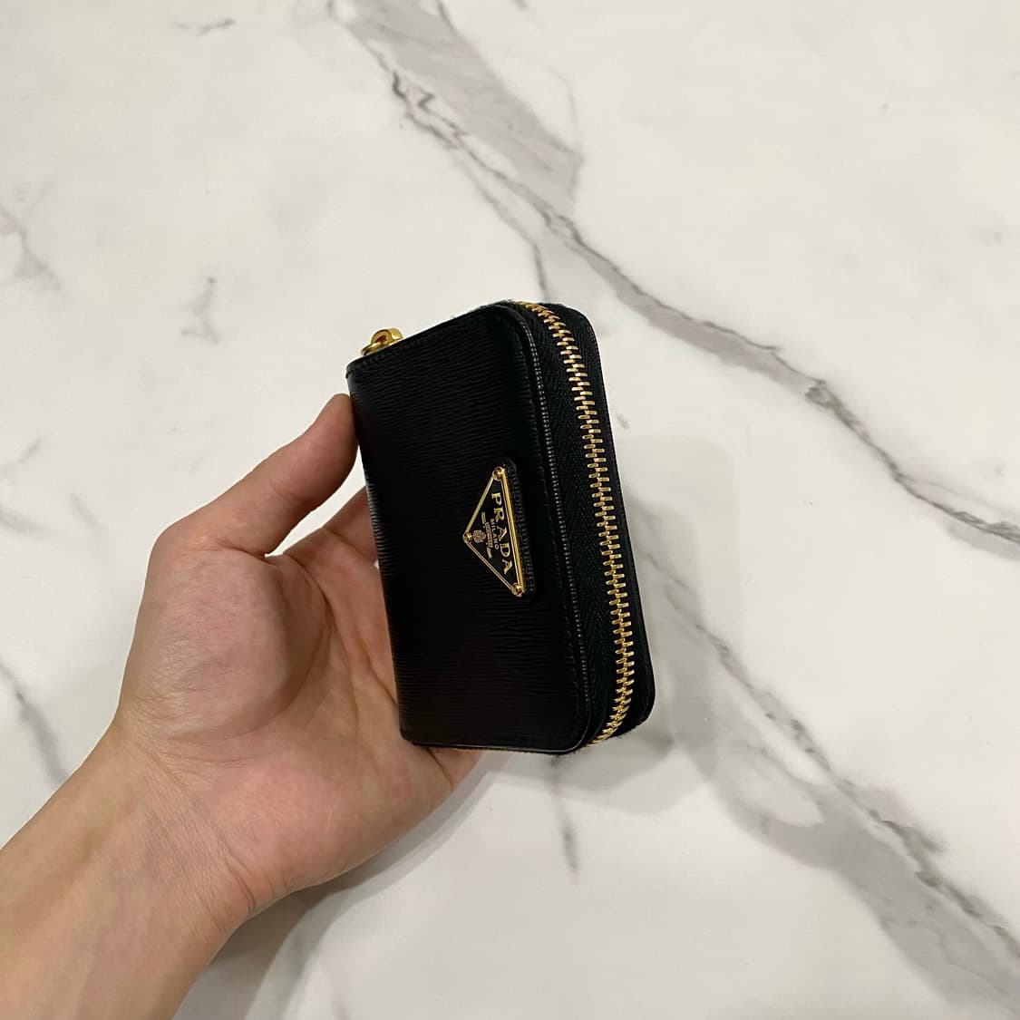 프라다 비텔로 무브 삼각로고 지퍼 반지갑 동전지갑 1MM268 상품이미지6