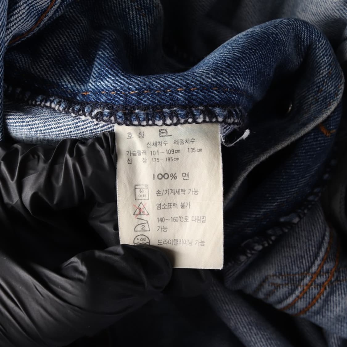 리바이스 빈티지 골드 메달리온 데님 트러커 자켓 상품이미지6