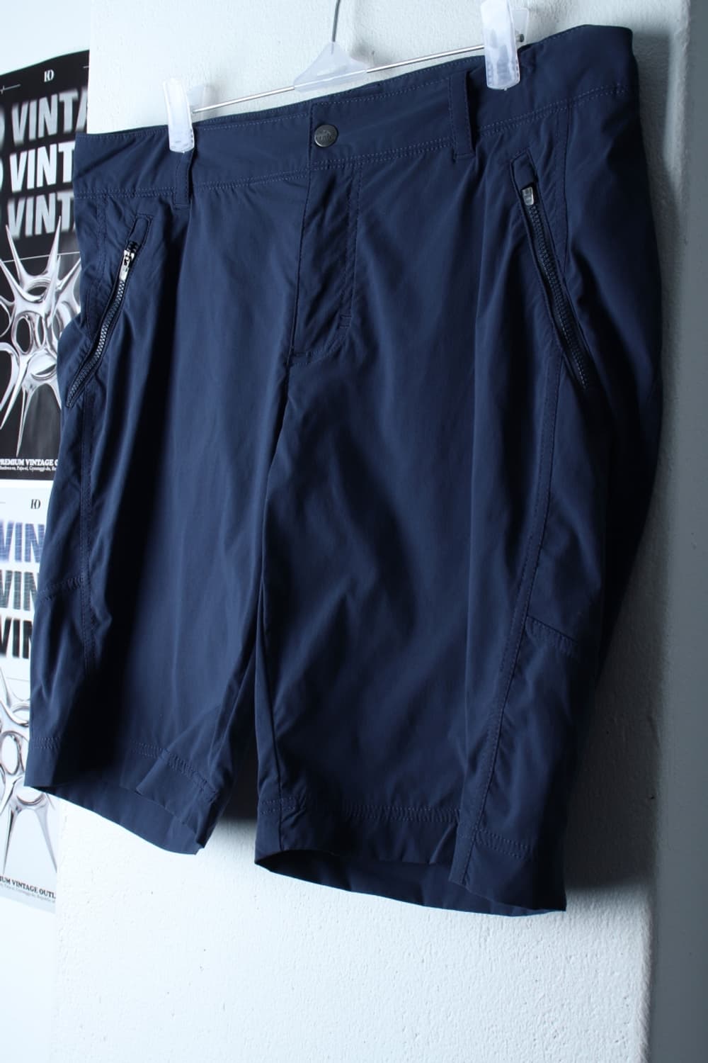 (L-XL) 엘엘빈 반바지 팬츠 기능성 네이비 나일론-P9733 상품이미지1