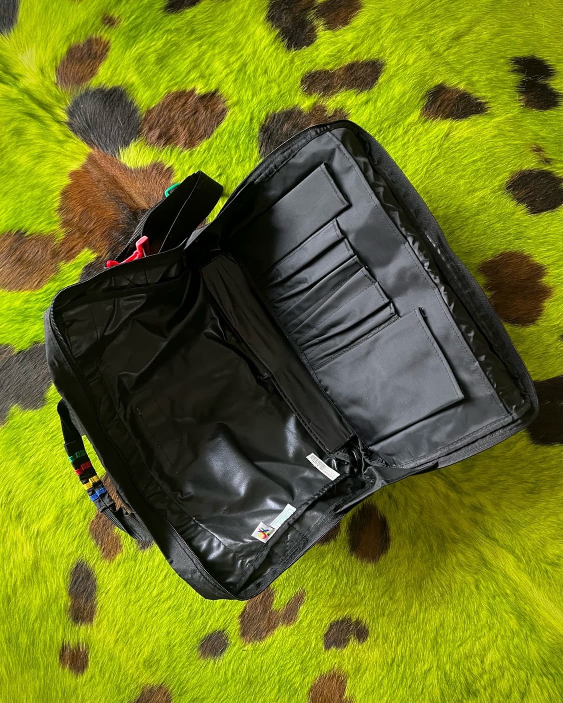 1990s Old Benetton Color Block Bag 상품이미지10