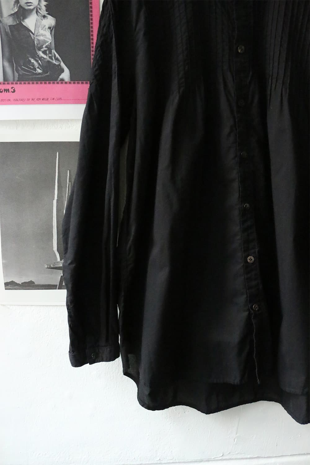 캐피탈 블랙 핀턱 셔츠  상품이미지6