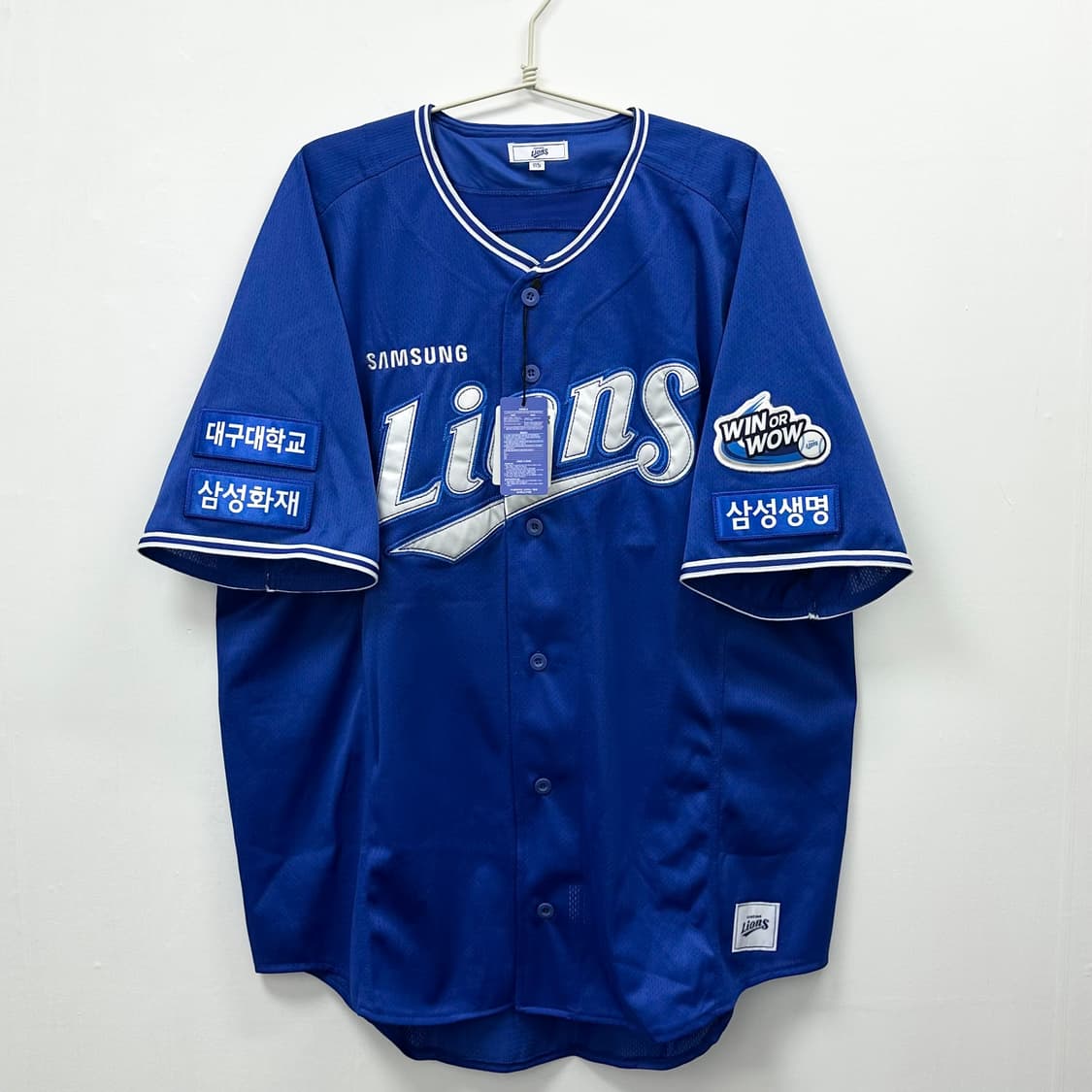 삼성라이온즈 2023 시즌 홈 유니폼 새제품 115 상품이미지1