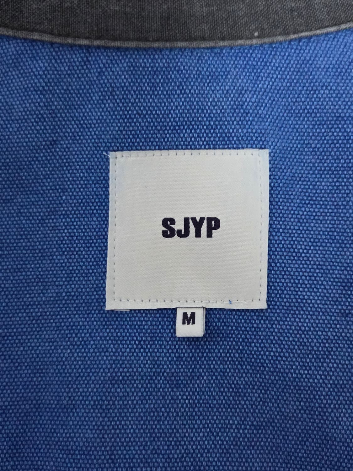 [SJYP] 카라 코튼 크롭 집업 자켓 | 00175 상품이미지3