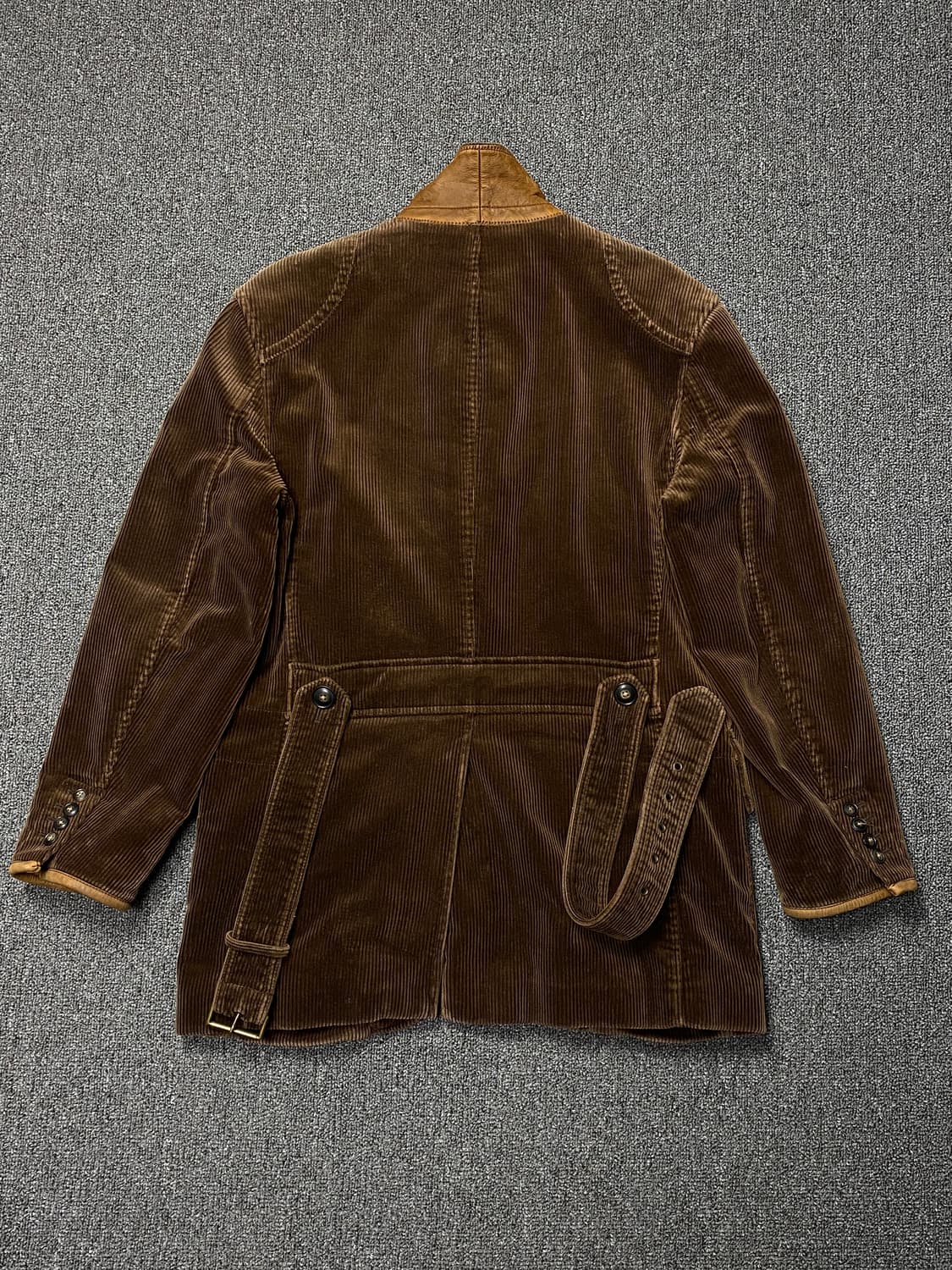 폴로 랄프로렌 코듀로이 벨티드 사파리 자켓 (브라운) 상품이미지7