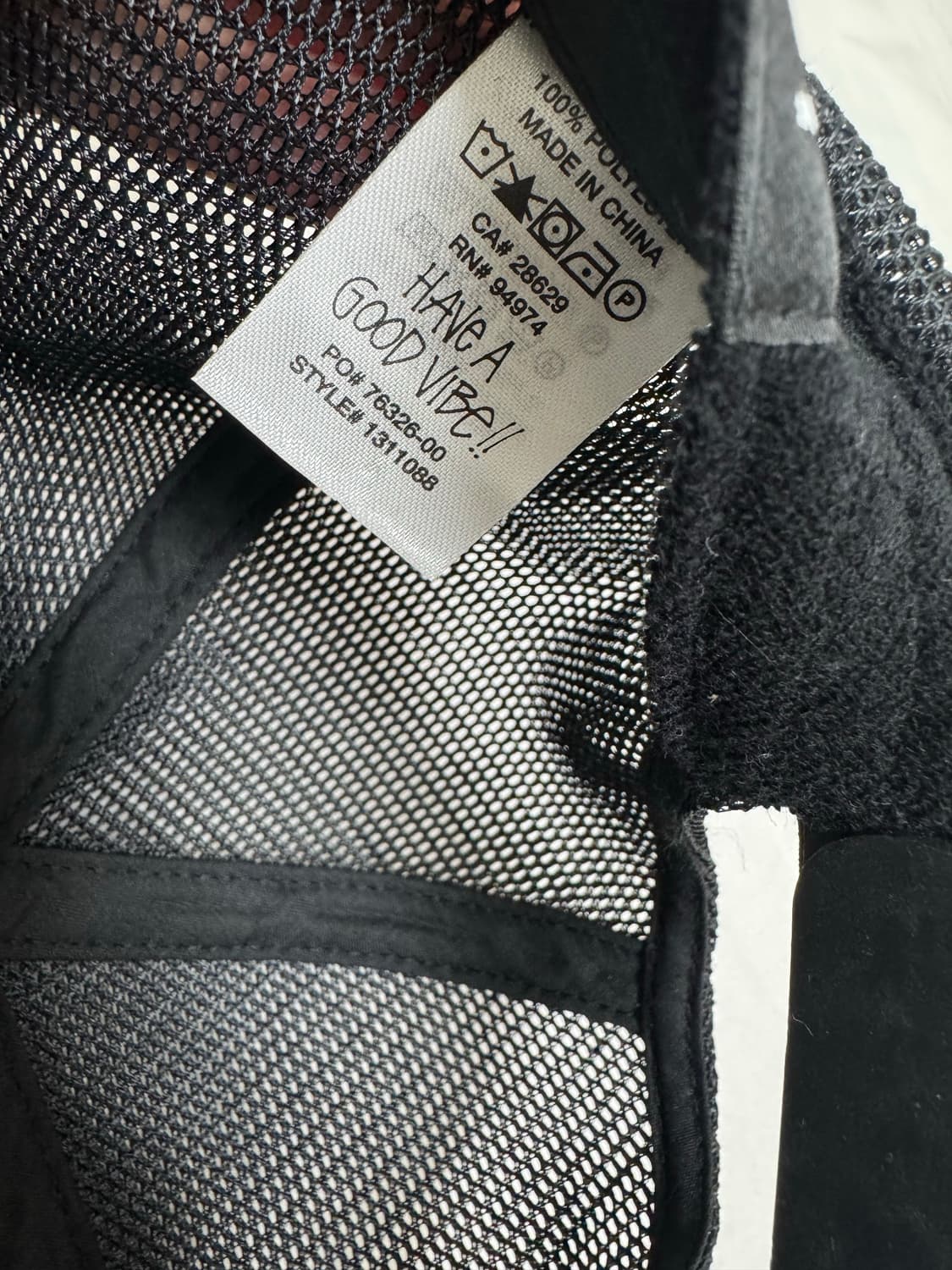 스투시 베이직 트러커 캡 블랙 상품이미지4