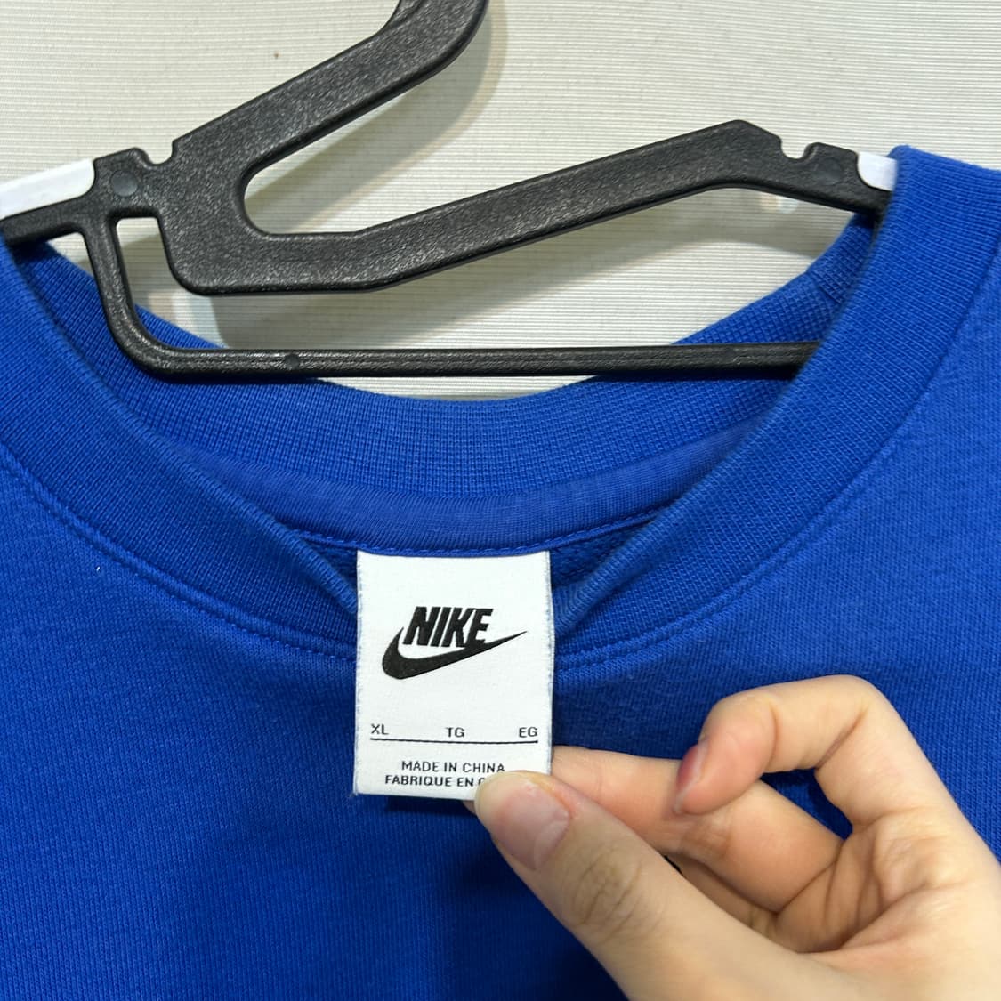 나이키 남성 기모 맨투맨 105 상품이미지2