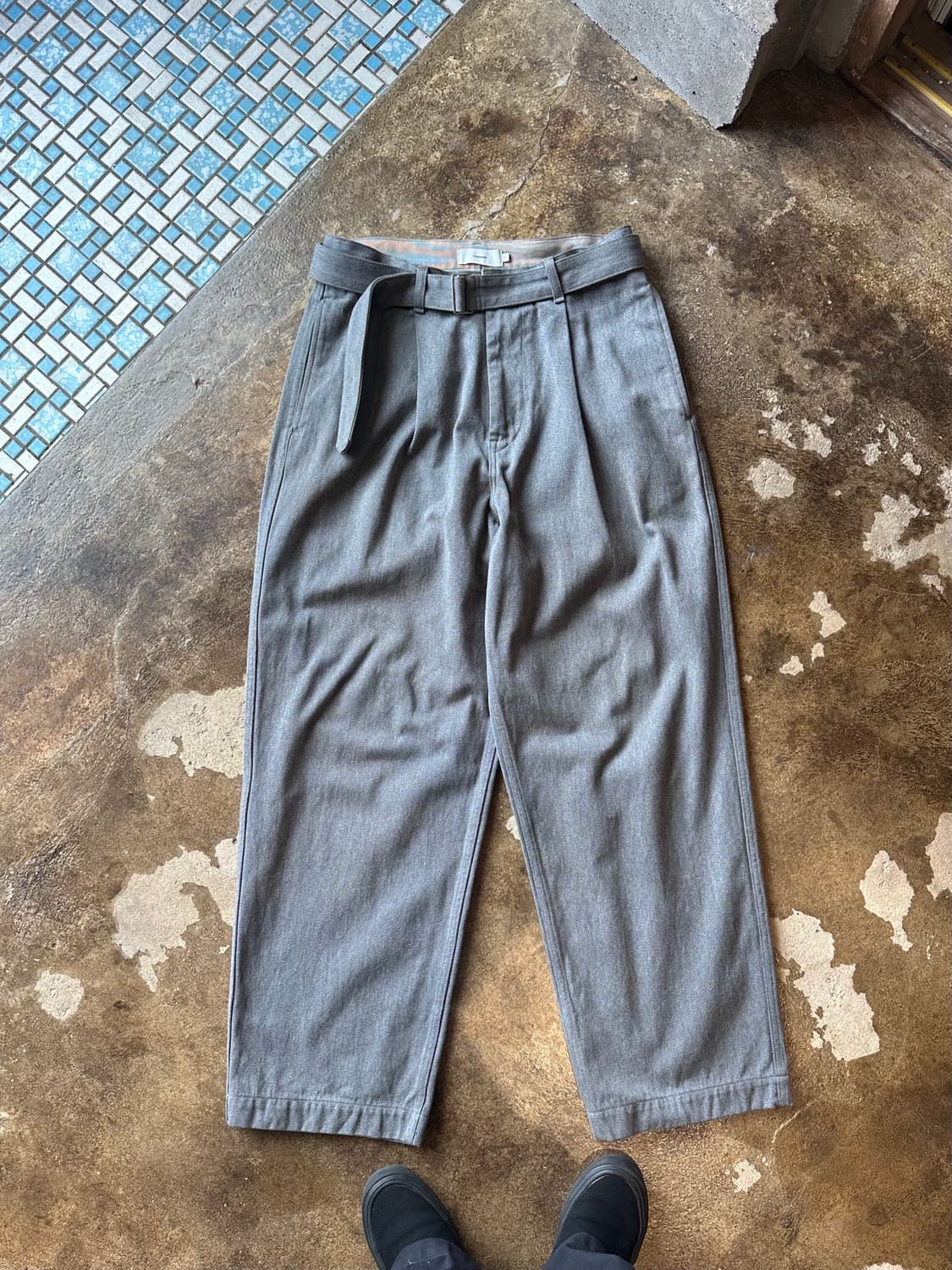  Graphpaper Colorfast Denim Belted 상품이미지2