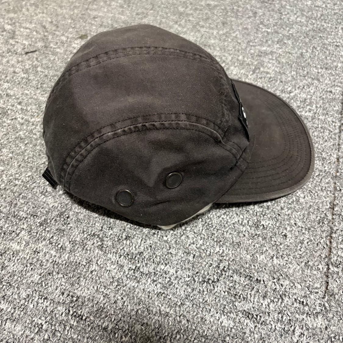 슈프림 캠프캡 블랙 상품이미지5