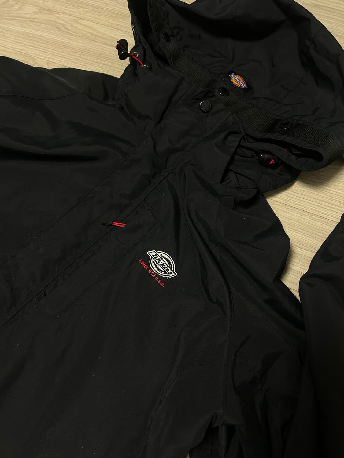 디키즈 블랙 바람막이 M 상품이미지2