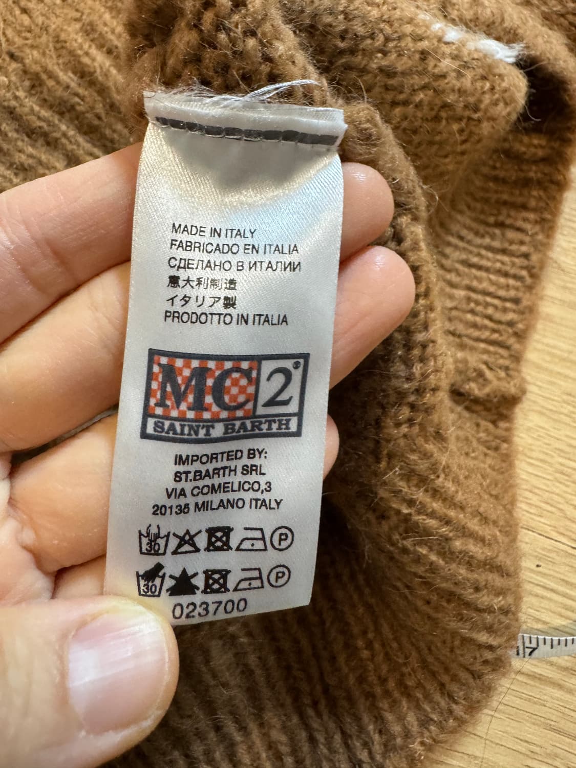 mc2 saint barth 알파카 니트 상품이미지9
