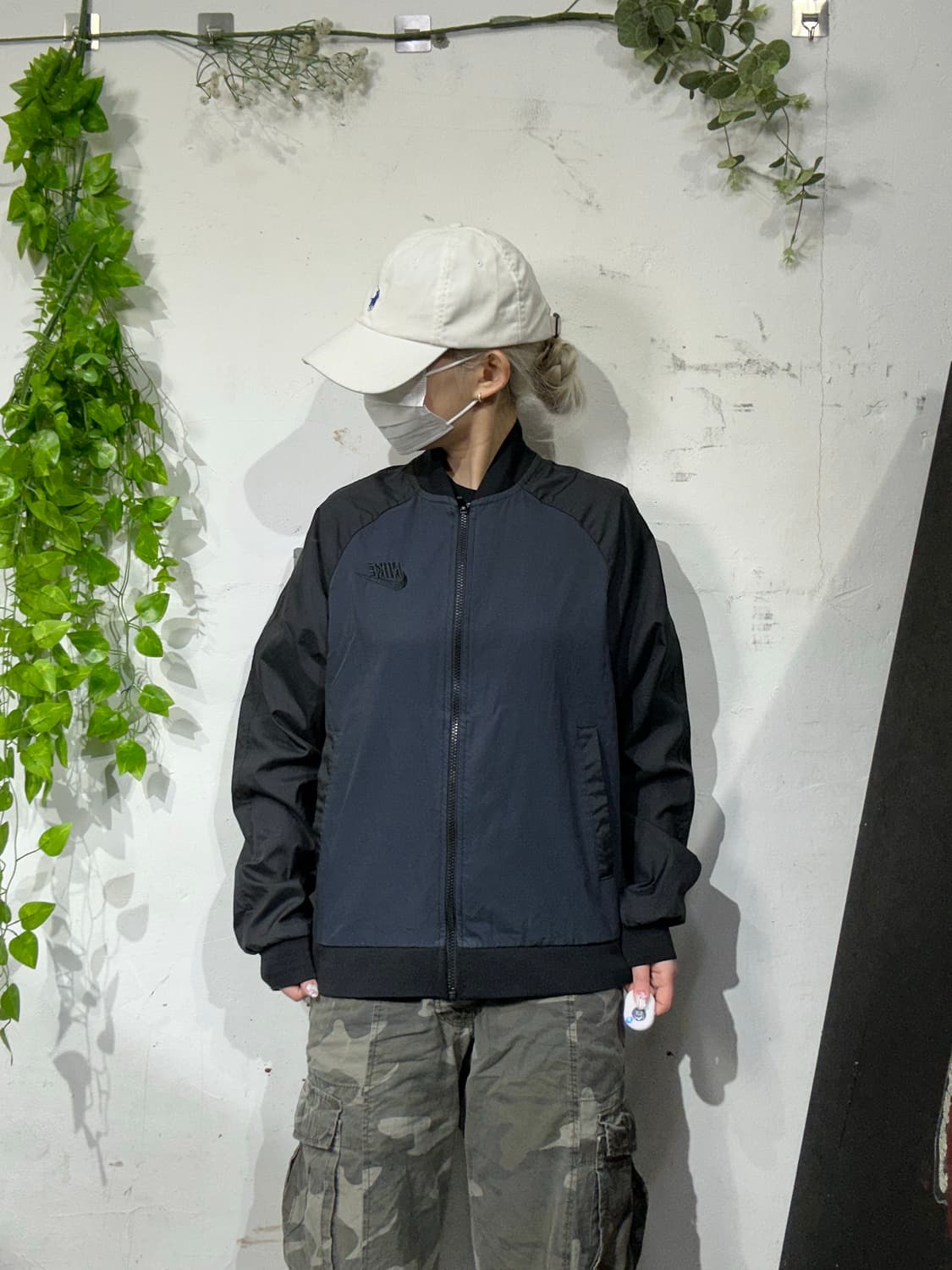 나이키 네이비 바람막이 자켓 M 상품이미지2