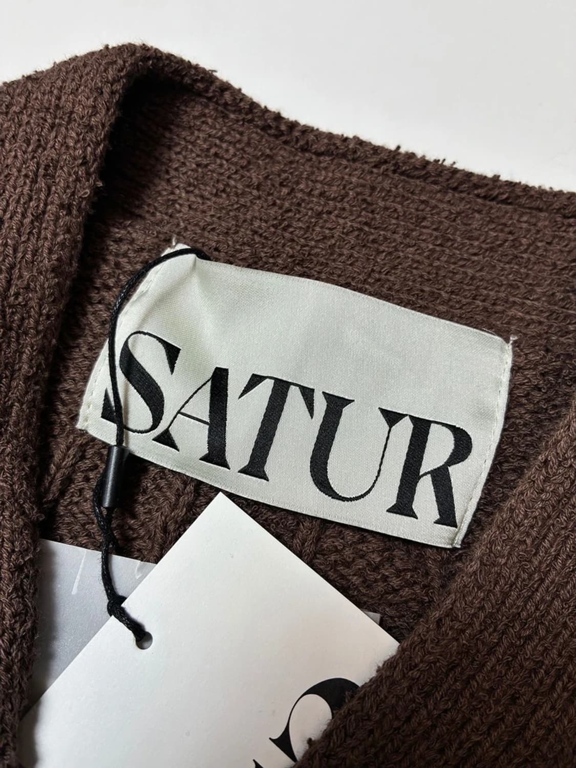 세터 23FW 파로 오버 사이즈 부클 가디건 PN8910 상품이미지7