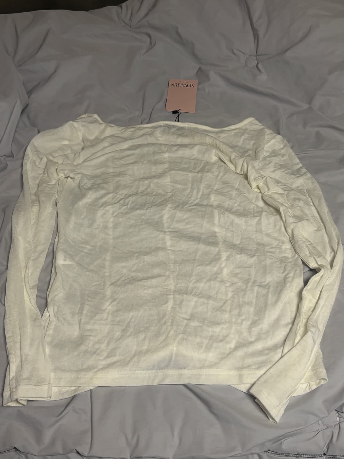 택o 뉴얼린 트윙클 셔링 시스루 탑 상품이미지4