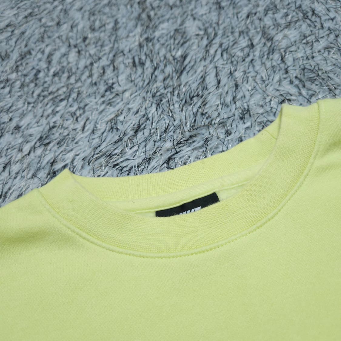 나이키)100 남자 기모맨투맨 라임 / 왕눈이샵 상품이미지8