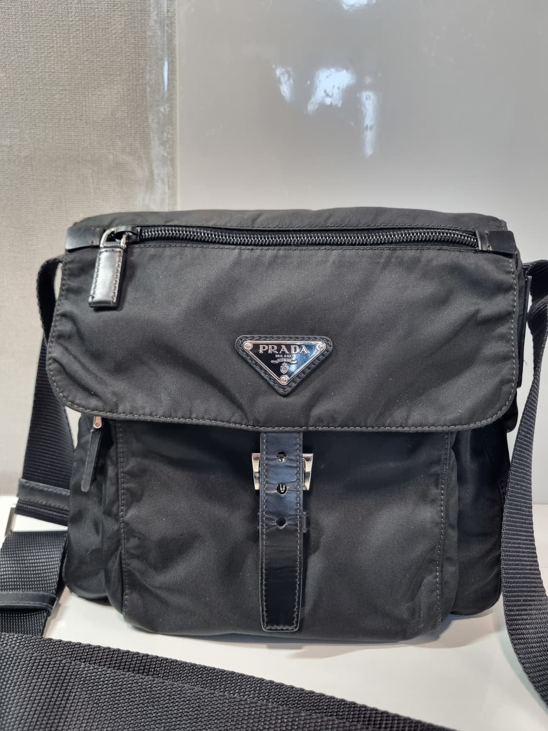 정품 프라다 메신저백 상품이미지4