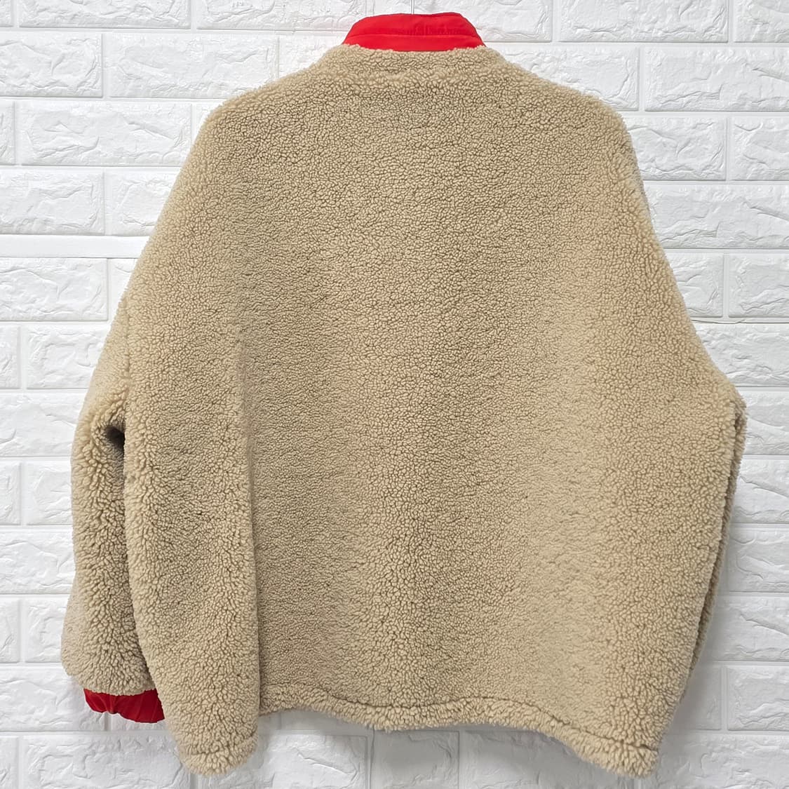 택포_ 자라 베이지 후리스 XL 상품이미지4