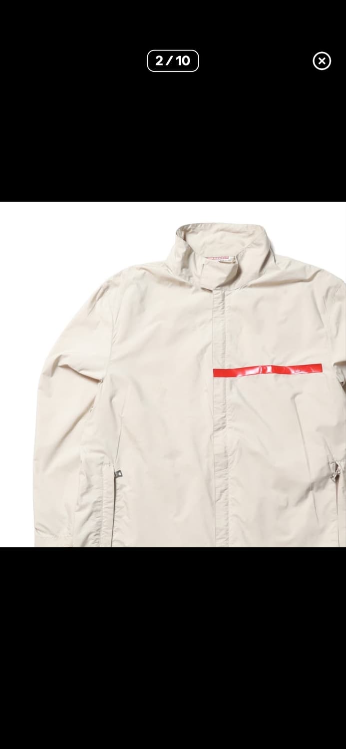 프라다 90's Prada Polyester Windbreaker 상품이미지2